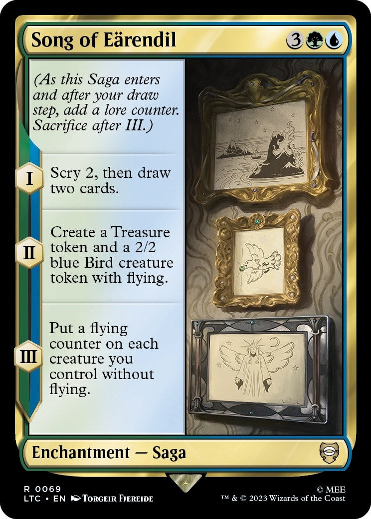 Image for Song of Earendil (69) (Commander: The Lord of the Rings: Tales of Middle-earth) - Magic: The Gathering