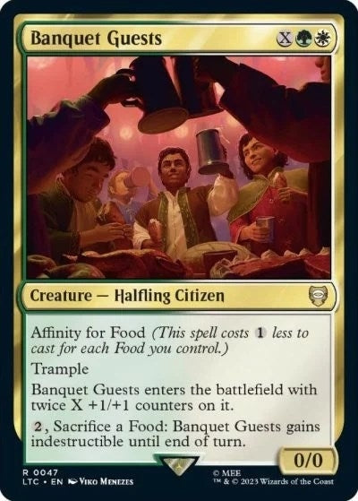 Image for Banquet Guests (47) (Commander: The Lord of the Rings: Tales of Middle-earth) - Magic: The Gathering