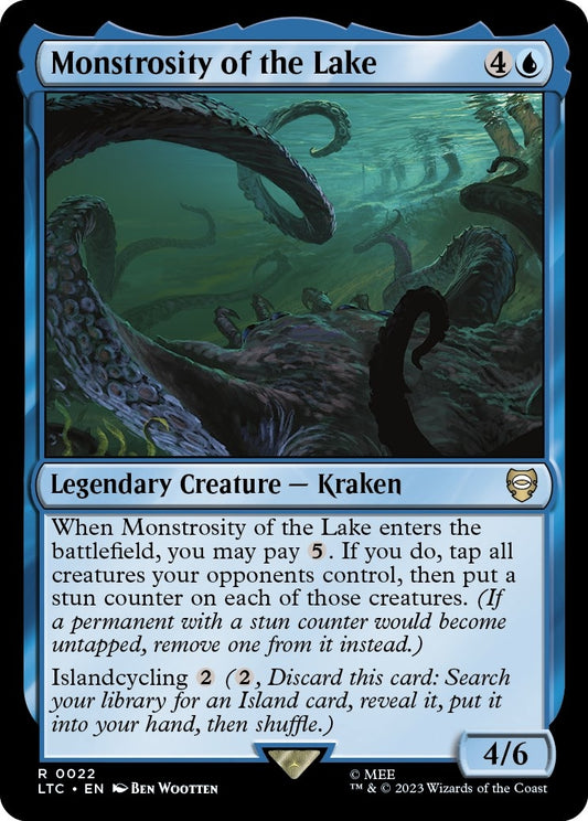 Image for Monstrosity of the Lake (22) (Commander: The Lord of the Rings: Tales of Middle-earth) - Magic: The Gathering