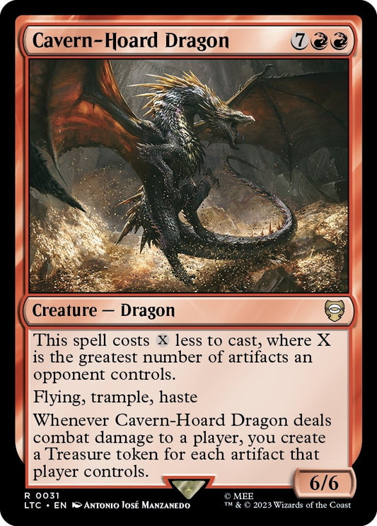 Image for Cavern-Hoard Dragon (31) (Commander: The Lord of the Rings: Tales of Middle-earth) - Magic: The Gathering