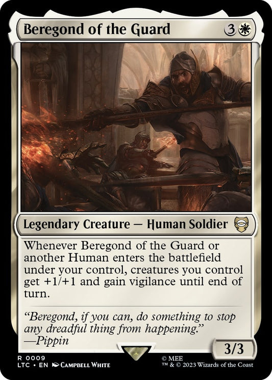 Image for Beregond of the Guard (9) (Commander: The Lord of the Rings: Tales of Middle-earth) - Magic: The Gathering