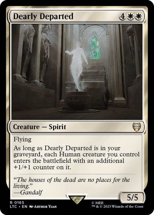 Image for Dearly Departed (165) (Commander: The Lord of the Rings: Tales of Middle-earth) - Magic: The Gathering