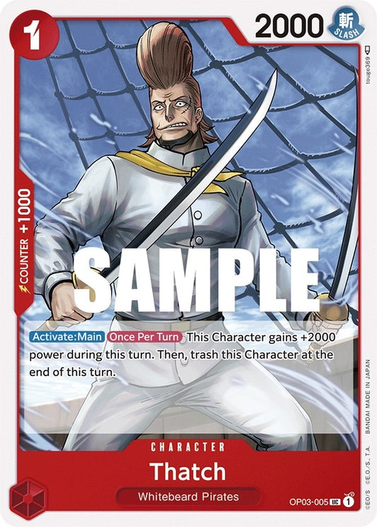 Image for Thatch (OP03-005) (Pillars of Strength) - One Piece Card Game