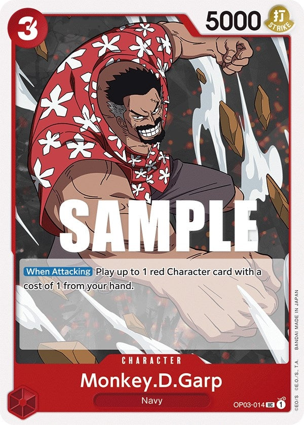 Image for Monkey.D.Garp (OP03-014) (Pillars of Strength) - One Piece Card Game