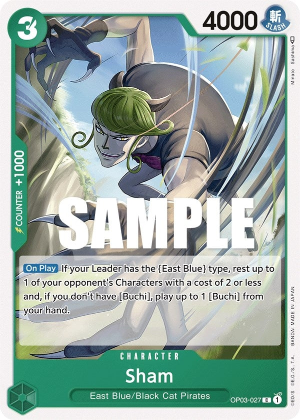 Image for Sham (OP03-027) (Pillars of Strength) - One Piece Card Game