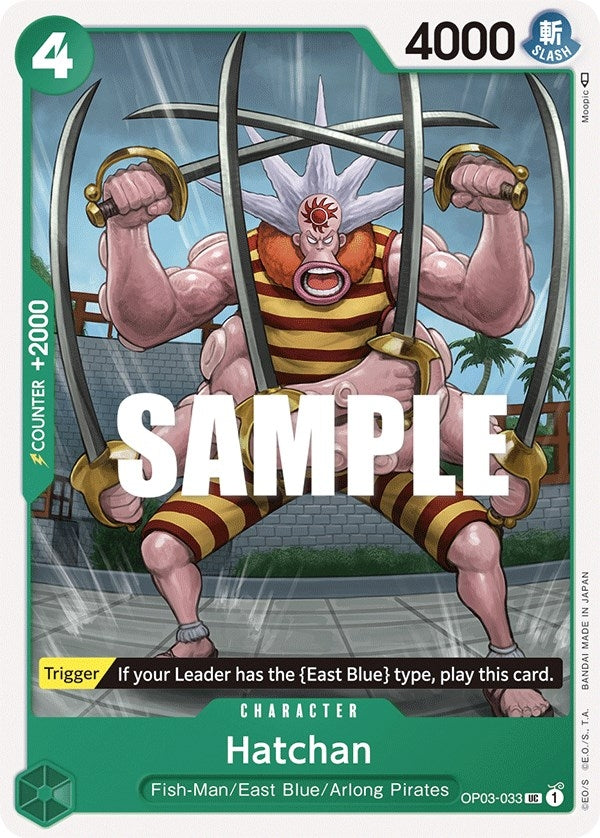 Image for Hatchan (OP03-033) (Pillars of Strength) - One Piece Card Game