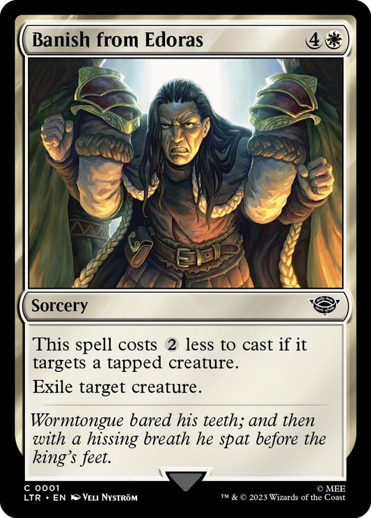 Image for Banish from Edoras (1) (Universes Beyond: The Lord of the Rings: Tales of Middle-earth) - Magic: The Gathering
