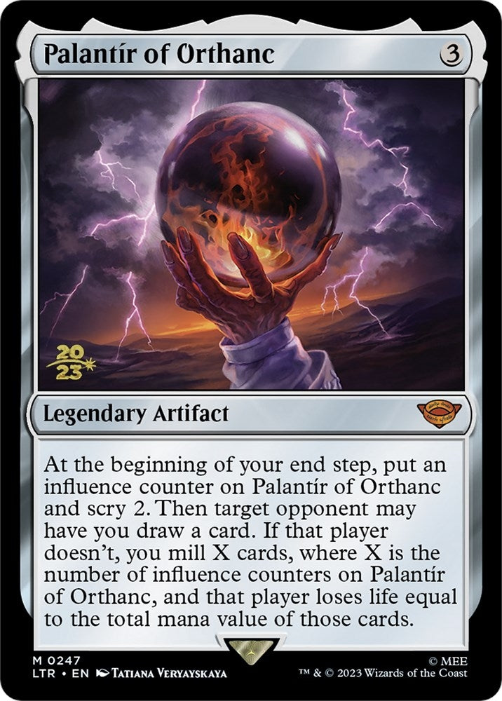 Image for Palantir of Orthanc (247) (Prerelease Cards) - Magic: The Gathering