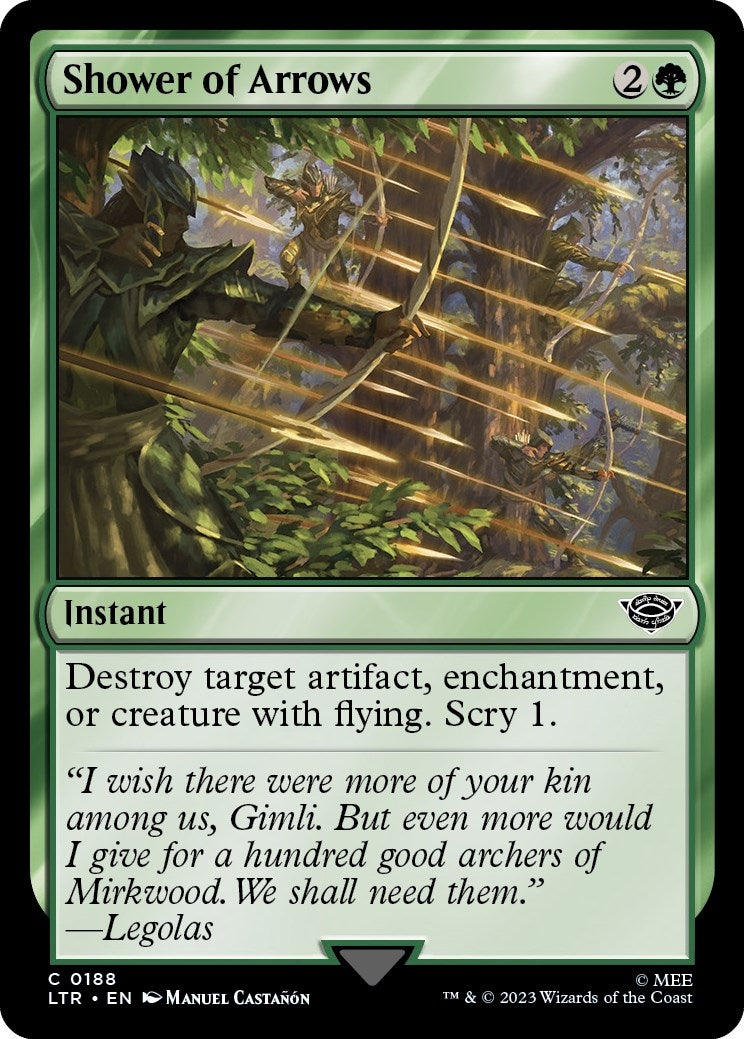 Image for Shower of Arrows (188) (Universes Beyond: The Lord of the Rings: Tales of Middle-earth) - Magic: The Gathering