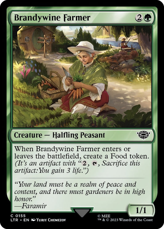 Image for Brandywine Farmer (155) (Universes Beyond: The Lord of the Rings: Tales of Middle-earth) - Magic: The Gathering