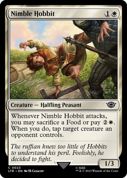 Image for Nimble Hobbit (23) (Universes Beyond: The Lord of the Rings: Tales of Middle-earth) - Magic: The Gathering