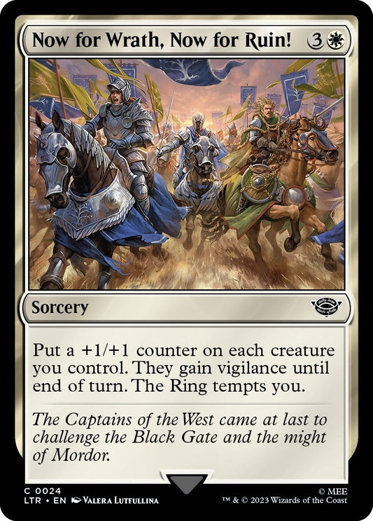 Image for Now for Wrath, Now for Ruin! (24) (Universes Beyond: The Lord of the Rings: Tales of Middle-earth) - Magic: The Gathering