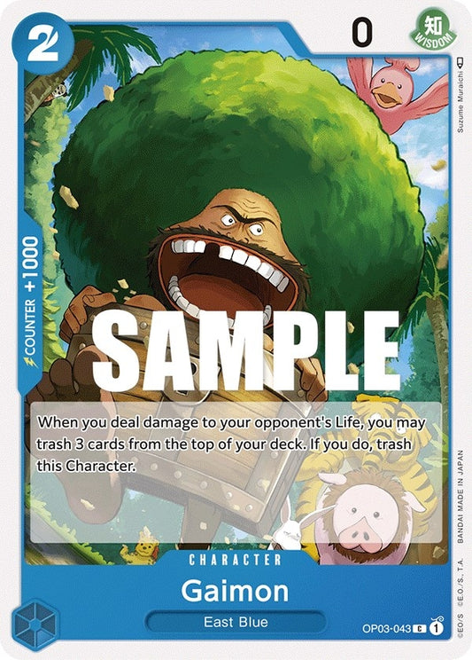 Image for Gaimon (OP03-043) (Pillars of Strength) - One Piece Card Game