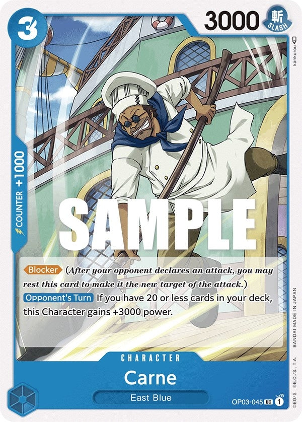 Image for Carne (OP03-045) (Pillars of Strength) - One Piece Card Game