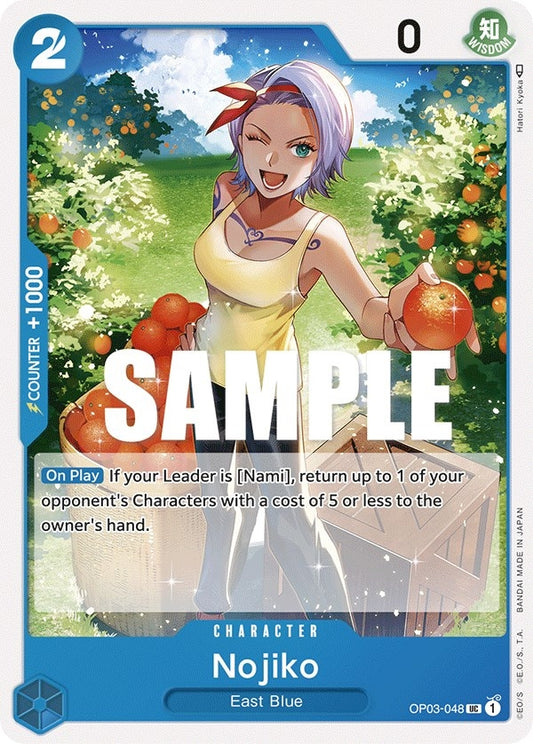Image for Nojiko (OP03-048) (Pillars of Strength) - One Piece Card Game