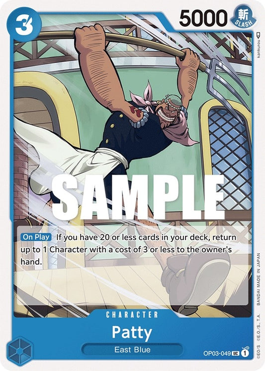 Image for Patty (OP03-049) (Pillars of Strength) - One Piece Card Game