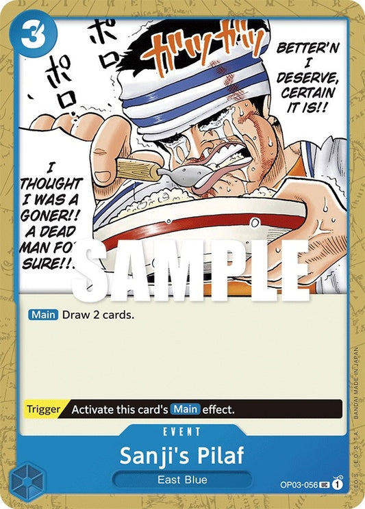 Image for Sanji's Pilaf (OP03-056) (Pillars of Strength) - One Piece Card Game