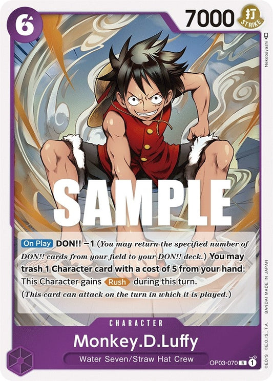 Image for Monkey.D.Luffy (OP03-070) (Pillars of Strength) - One Piece Card Game