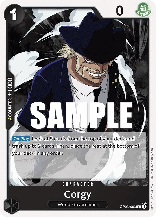 Image for Corgy (OP03-083) (Pillars of Strength) - One Piece Card Game