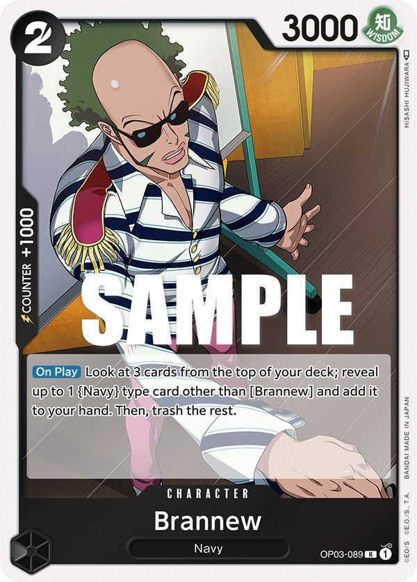 Image for Brannew (OP03-089) (Pillars of Strength) - One Piece Card Game