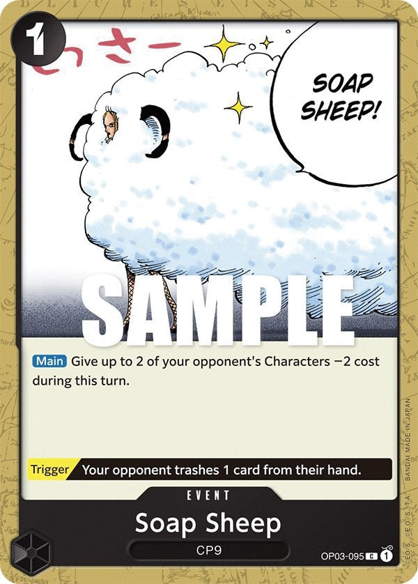 Image for Soap Sheep (OP03-095) (Pillars of Strength) - One Piece Card Game
