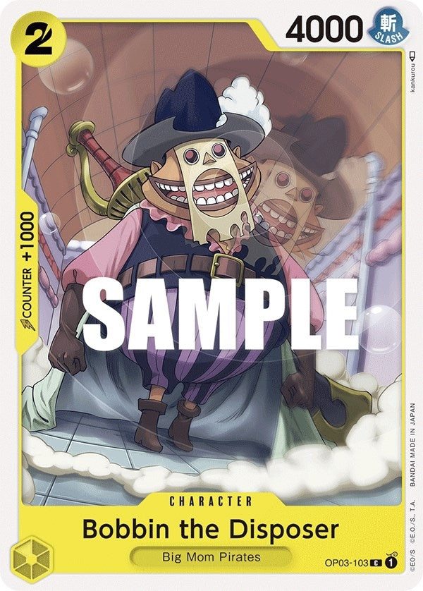 Image for Bobbin the Disposer (OP03-103) (Pillars of Strength) - One Piece Card Game