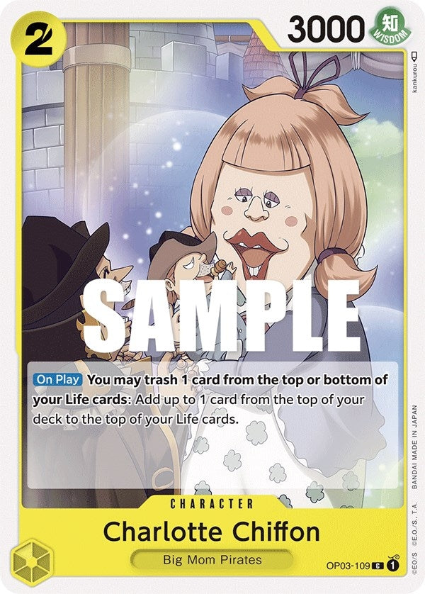 Image for Charlotte Chiffon (OP03-109) (Pillars of Strength) - One Piece Card Game