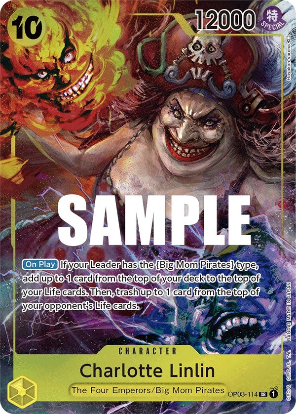 Image for Charlotte Linlin (114) (Alternate Art) (OP03-114) (Pillars of Strength) - One Piece Card Game