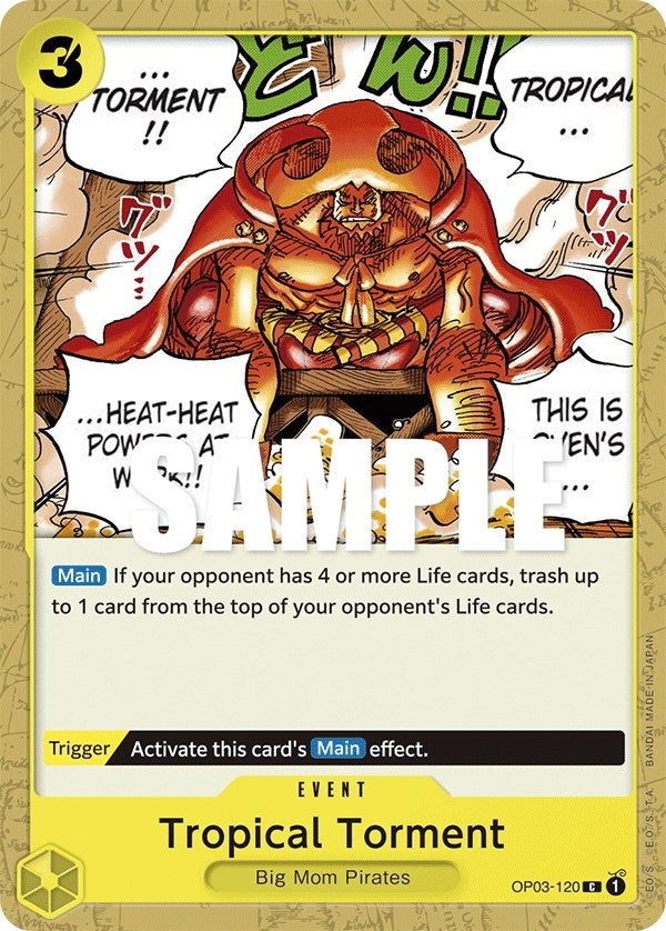 Image for Tropical Torment (OP03-120) (Pillars of Strength) - One Piece Card Game