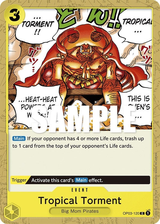 Image for Tropical Torment (OP03-120) (Pillars of Strength) - One Piece Card Game