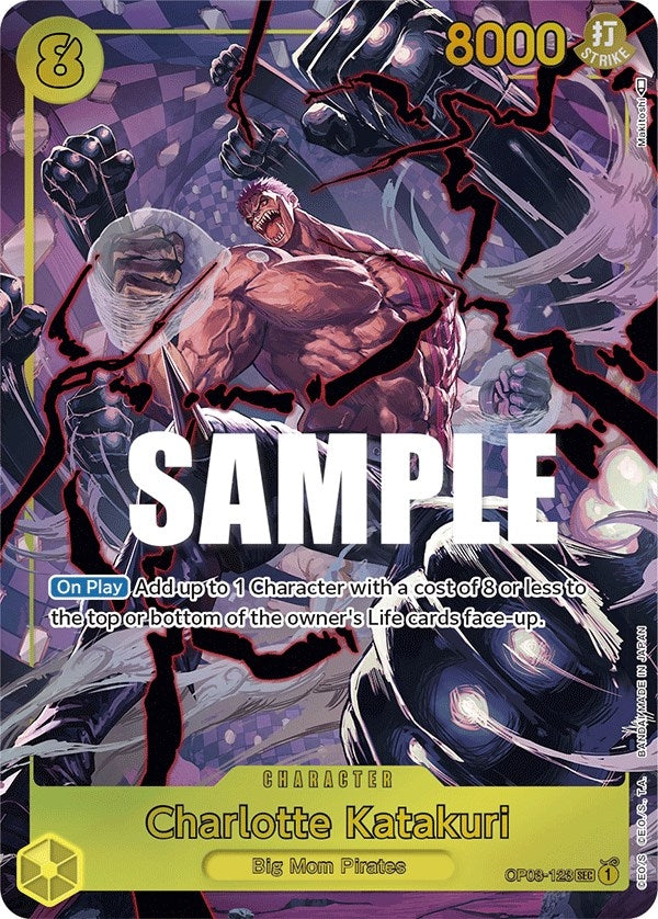 Image for Charlotte Katakuri (123) (Alternate Art) (OP03-123) (Pillars of Strength) - One Piece Card Game