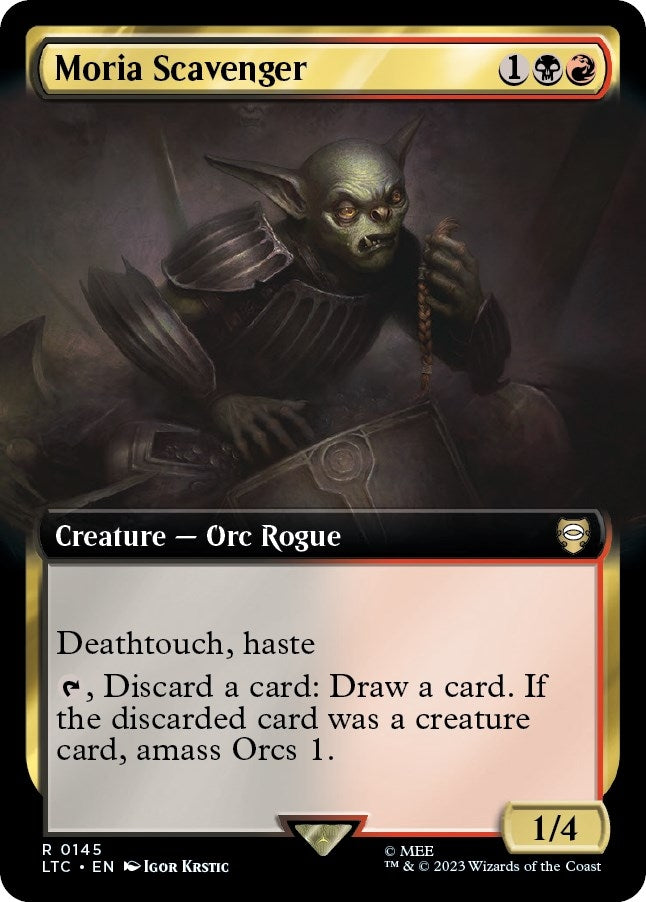 Image for Moria Scavenger (Extended Art) (145) (Commander: The Lord of the Rings: Tales of Middle-earth) - Magic: The Gathering