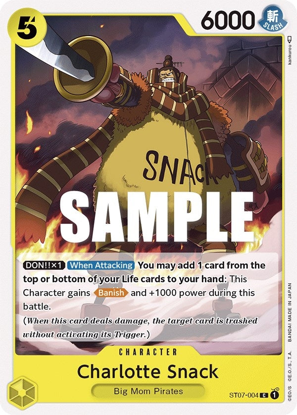 Image for Charlotte Snack (ST07-004) (Starter Deck 7: Big Mom Pirates) - One Piece Card Game