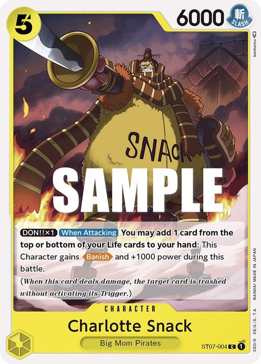 Image for Charlotte Snack (ST07-004) (Starter Deck 7: Big Mom Pirates) - One Piece Card Game