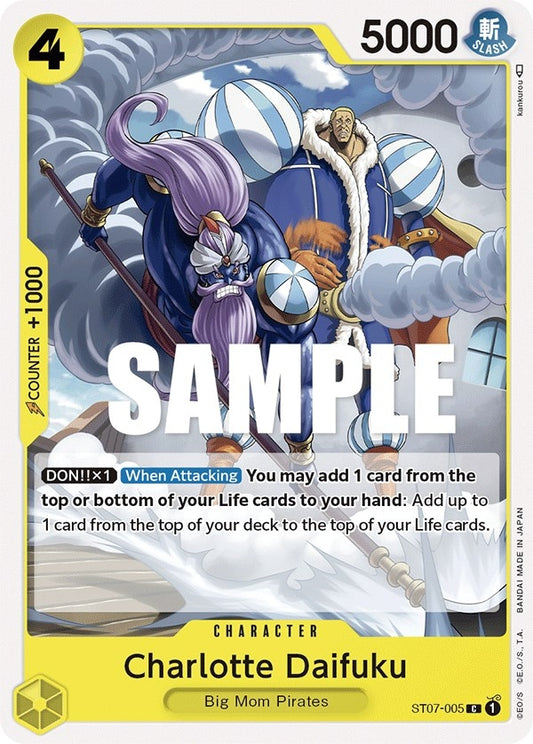 Image for Charlotte Daifuku (ST07-005) (Starter Deck 7: Big Mom Pirates) - One Piece Card Game