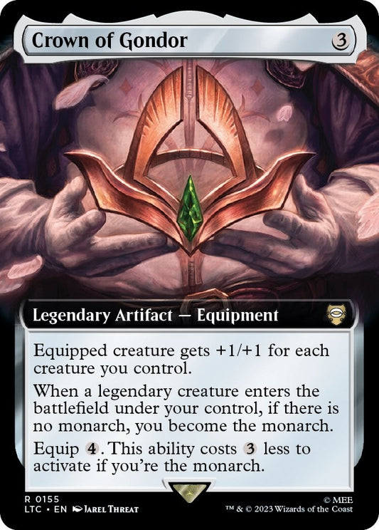Image for Crown of Gondor (Extended Art) (155) (Commander: The Lord of the Rings: Tales of Middle-earth) - Magic: The Gathering