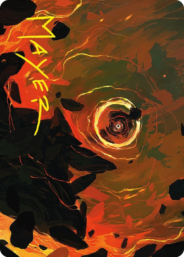 Image for Frodo Baggins Art Card (47/81) (Gold-Stamped Signature) (47) (Art Series: Universes Beyond: The Lord of the Rings: Tales of Middle-earth) - Magic: The Gathering