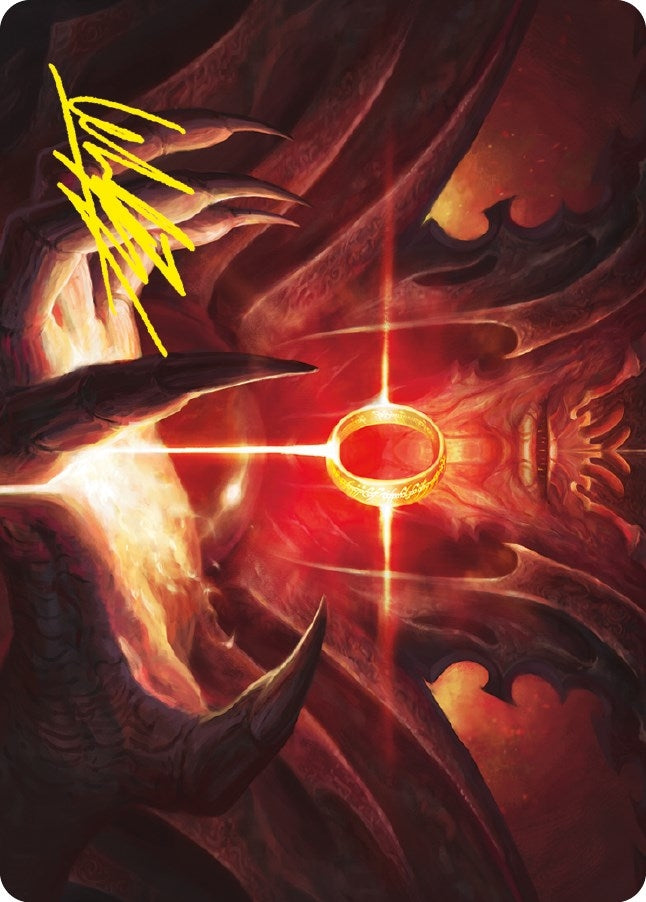 Image for Sol Ring Art Card (Gold-Stamped Signature) (76) (Art Series: Universes Beyond: The Lord of the Rings: Tales of Middle-earth) - Magic: The Gathering