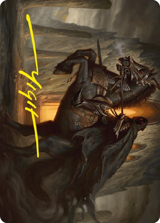 Image for Nazgul Art Card (Gold-Stamped Signature) (53) (Art Series: Universes Beyond: The Lord of the Rings: Tales of Middle-earth) - Magic: The Gathering