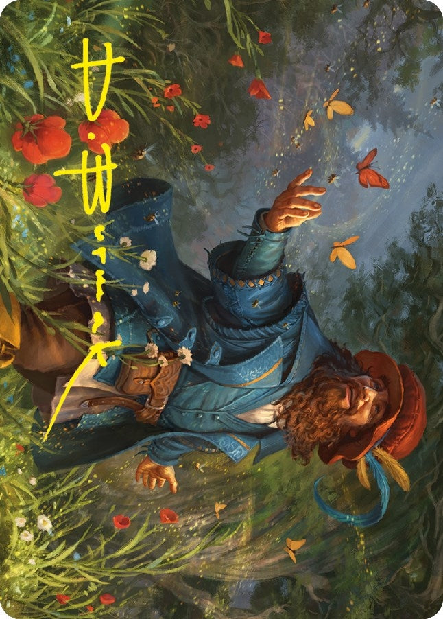 Image for Tom Bombadil Art Card (Gold-Stamped Signature) (26) (Art Series: Universes Beyond: The Lord of the Rings: Tales of Middle-earth) - Magic: The Gathering