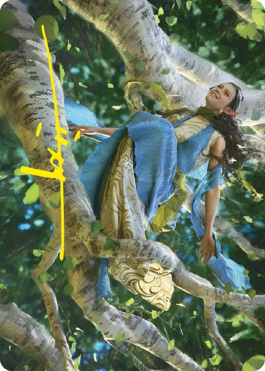Image for Arwen Undomiel Art Card (Gold-Stamped Signature) (13) (Art Series: Universes Beyond: The Lord of the Rings: Tales of Middle-earth) - Magic: The Gathering