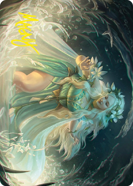 Image for Goldberry, River-Daughter Art Card (Gold-Stamped Signature) (6) (Art Series: Universes Beyond: The Lord of the Rings: Tales of Middle-earth) - Magic: The Gathering