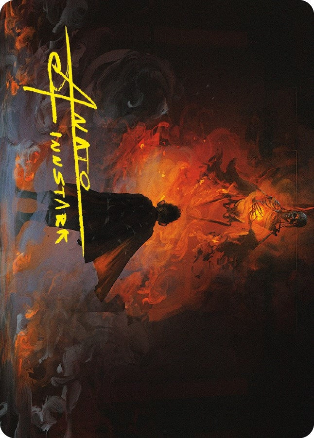 Image for Pippin, Guard of the Citadel Art Card (Gold-Stamped Signature) (51) (Art Series: Universes Beyond: The Lord of the Rings: Tales of Middle-earth) - Magic: The Gathering
