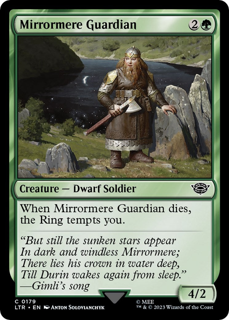 Image for Mirrormere Guardian (179) (Universes Beyond: The Lord of the Rings: Tales of Middle-earth) - Magic: The Gathering