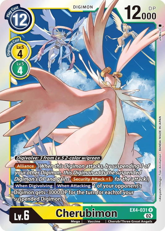 Image for Cherubimon - EX4-031 (EX4-031 R) (Alternative Being Booster) - Digimon Card Game