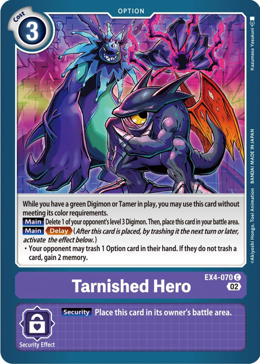 Image for Tarnished Hero (EX4-070 C) (Alternative Being Booster) - Digimon Card Game