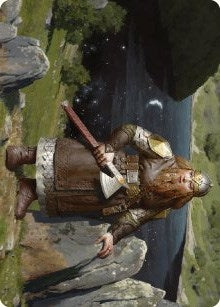 Image for Mirrormere Guardian Art Card (12) (Art Series: Universes Beyond: The Lord of the Rings: Tales of Middle-earth) - Magic: The Gathering