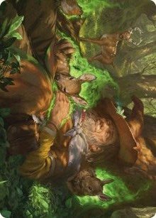 Image for Asceticism Art Card (72) (Art Series: Universes Beyond: The Lord of the Rings: Tales of Middle-earth) - Magic: The Gathering