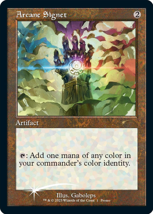 Image for Arcane Signet (Retro Frame) (1) (MagicFest Cards) - Magic: The Gathering
