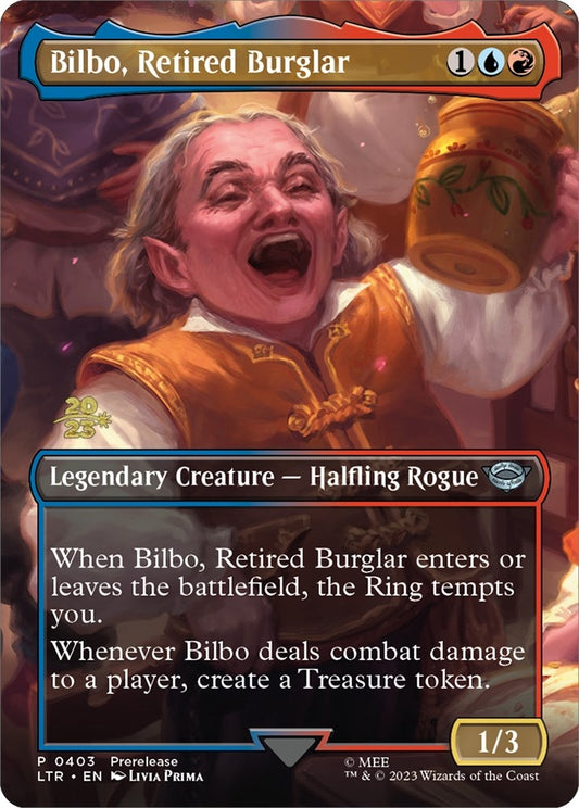 Image for Bilbo, Retired Burglar (403) (Prerelease Cards) - Magic: The Gathering